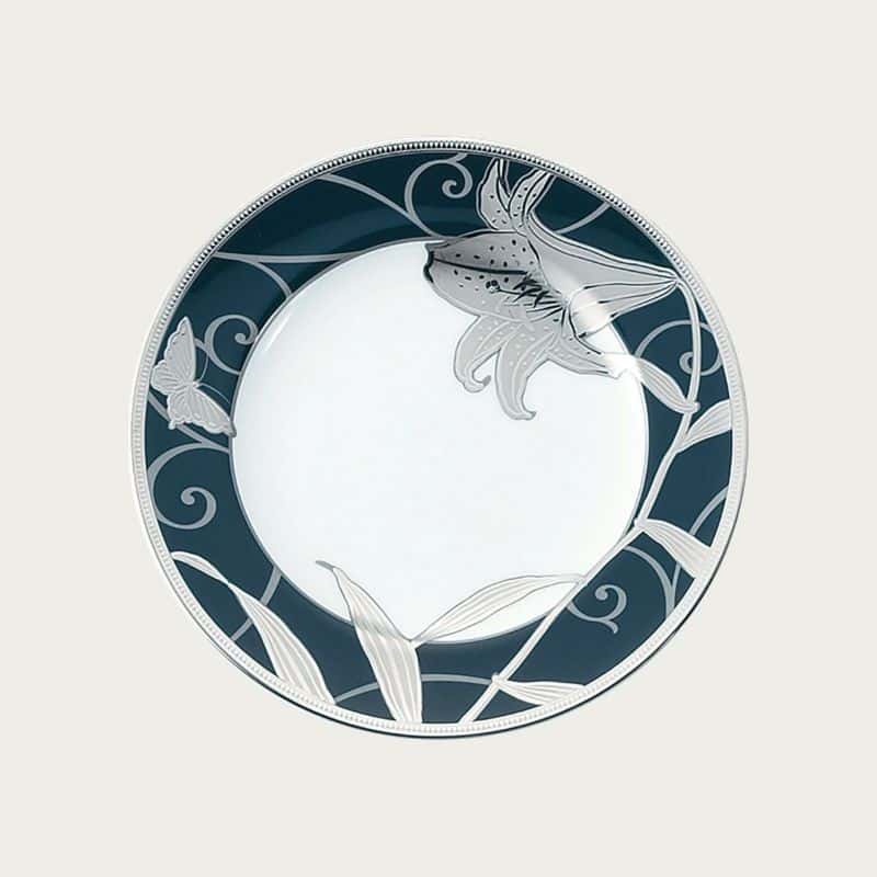 Японы Noritake брэндийн тансаг Hana Ginsai Yuri 23pc цайны иж бүрдэл